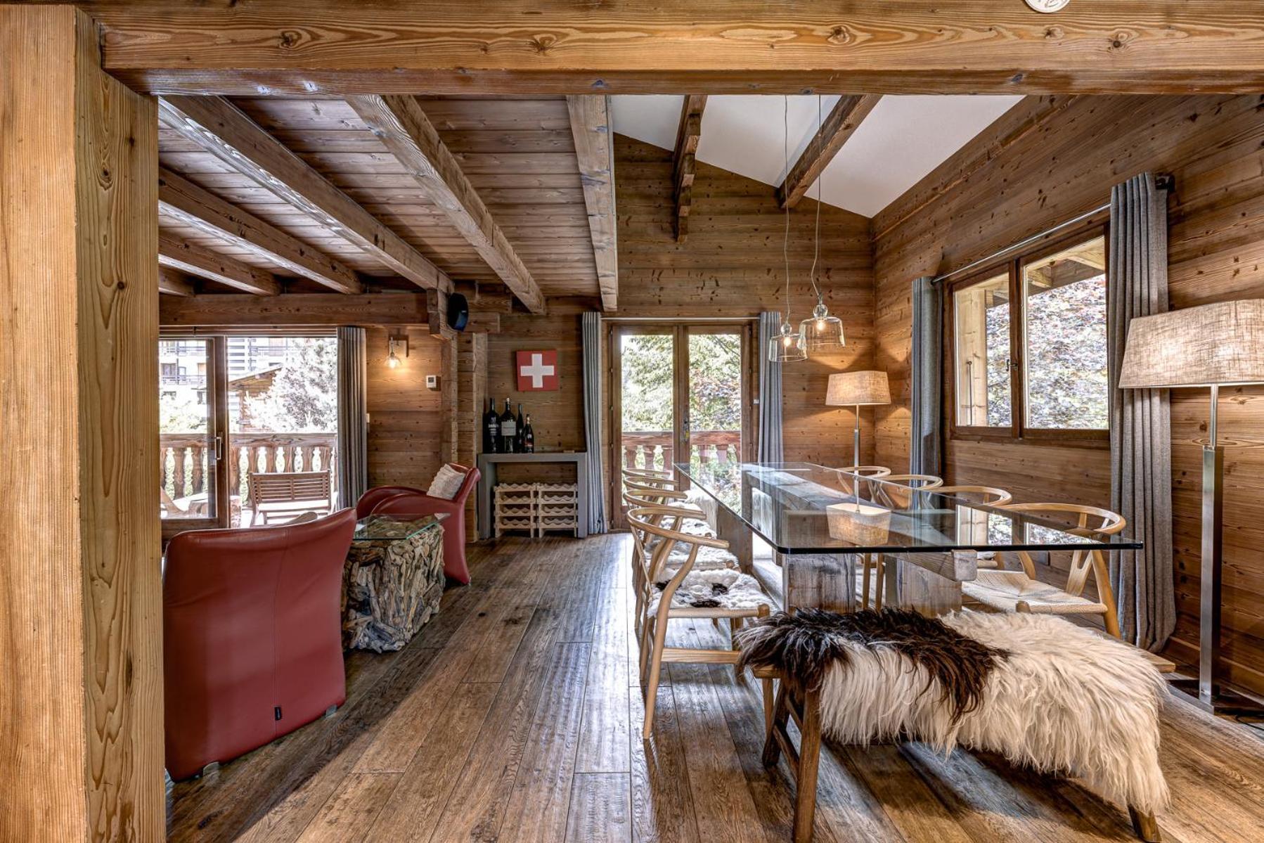 Chalet Les Sauberands Шамони Экстерьер фото